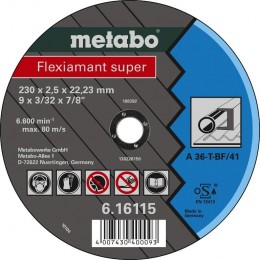 Metallilõikeketas Flexiamant Super 230x2,5mm, Metabo